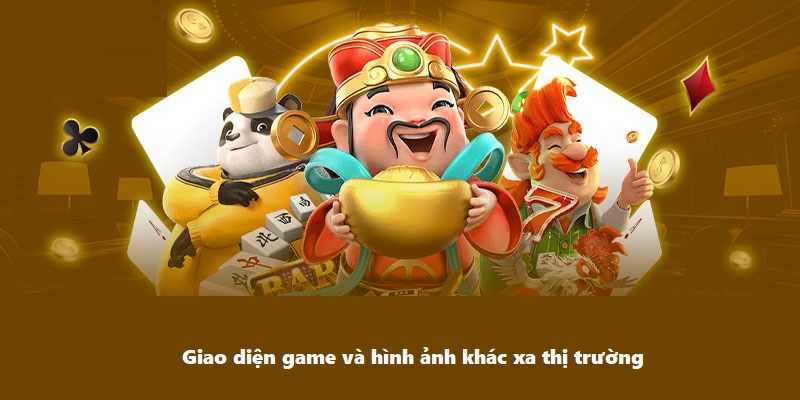 Giao diện game và hình ảnh đẳng cấp khác xa thị trường